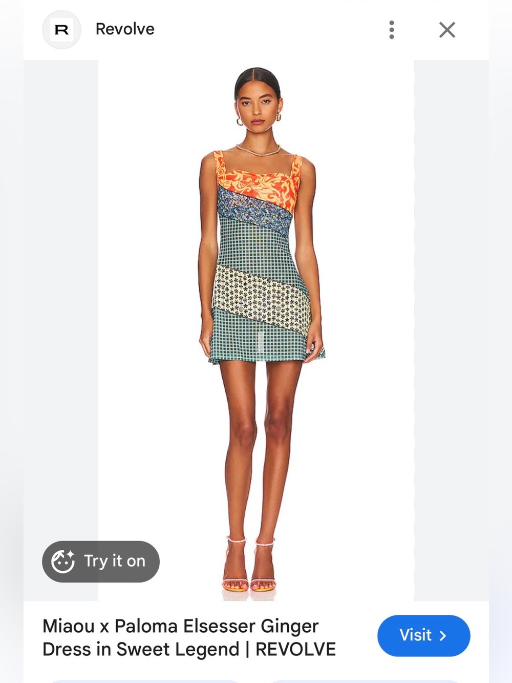 Miaou x Paloma Elsesser Ginger Dress